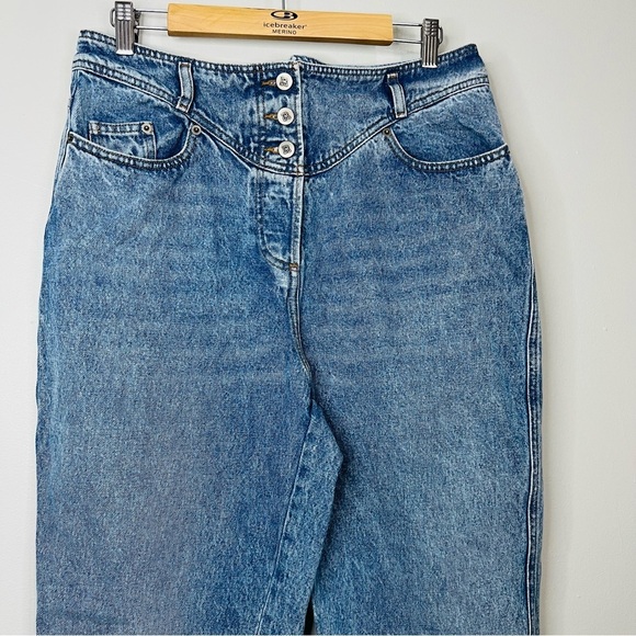 Rouje Gambetta Jeans High Rise Button Fly size 34/2 - Picture 9 of 15